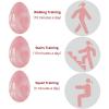 Yoni Egg Rose Quartz White Natural Jade Eggs for Women, Kegel Exercise, Tightening and Massage Eggs, Drilled Eggs, L 4.5 x 3 cm, Opalite view 4
