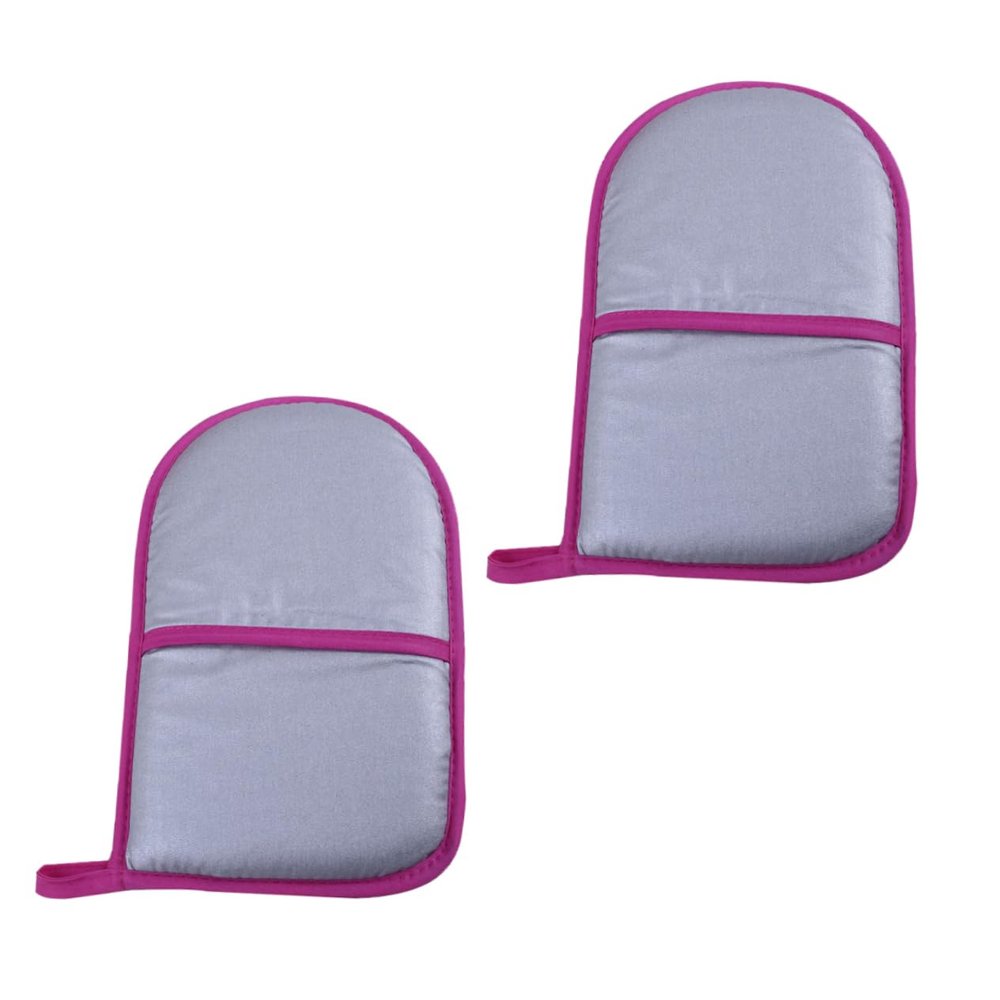 2 Heat-Insulating Cotton Gloves for Steam Ironing