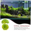 Happyyami 2-Piece Resin Aquarium Artificial Coral Decorations view 2