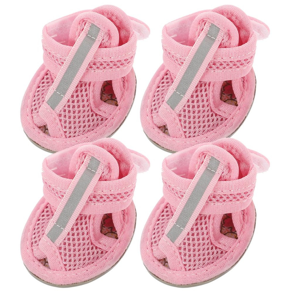 Supvox Dog Shoes Summer 4 Pack