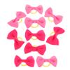 16 Fabric Hair Bow Elastics for Dogs and Cats view 1