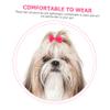 16 Fabric Hair Bow Elastics for Dogs and Cats view 3
