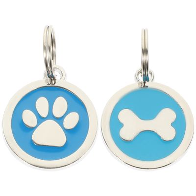 POPETPOP Pet ID Tags for Dog Collars