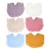 ibasenice 6-Pack Cotton Bibs for Babies and Toddlers view 1
