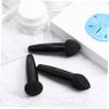 FOMIYES 3-Pack Makeup Sticks with Sponges, PP and Latex, Portable, Comfortable, Black view 3