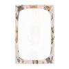 Baby Crib Fitted Sheet for Boys and Girls, Soft Playard Sheet, 52 x 28 in, Easter Bengal Cats, Blush view 2