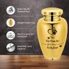 AIWENXI Gold Pet Cremation Urn for Dogs and Cats, Paw Print Heart view 4
