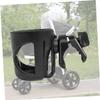Black ABS Plastic Stroller Drink Holder view 2