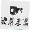 Black ABS Plastic Stroller Drink Holder view 4