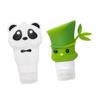 Healeved 2-Pack 60 mL Refillable Silicone Travel Bottles view 1