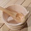 Cedar Wood Sauna Bucket, 4-Liter Bucket and Ladle Set view 4