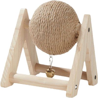 Rabbit Scratching Toy with Bell