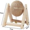 Rabbit Scratching Toy with Bell view 2