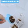 Automatic Hamster Feeder, 400 mL Transparent Gravity Feeder view 3