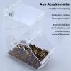 Automatic Hamster Feeder, 400 mL Transparent Gravity Feeder view 4