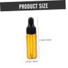 HAPINARY 5 ml Glass Dropper Bottles, 20-Pack, Brown Refillable Sample Bottles view 2