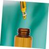 HAPINARY 5 ml Glass Dropper Bottles, 20-Pack, Brown Refillable Sample Bottles view 3