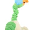 Squeaky Plush Chew Toy for Dogs, Green view 3