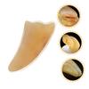 KOMBIUDA Natural Horn Gua Sha Scraping Massage Tool with Smooth Edges for Personal and Professional Use view 4