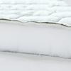 Memory Foam Spa Bed Mattress Topper, White, 75 x 190 cm, 4 cm view 2