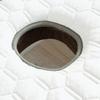 Memory Foam Spa Bed Mattress Topper, White, 75 x 190 cm, 4 cm view 3