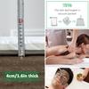 Memory Foam Spa Bed Mattress Topper, White, 75 x 190 cm, 4 cm view 4