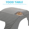 Happyyami 2-Piece Turtle Platform Set, Eco-Friendly ABS, Climbing and Basking Stand for Aquariums and Turtle Enclosures view 3