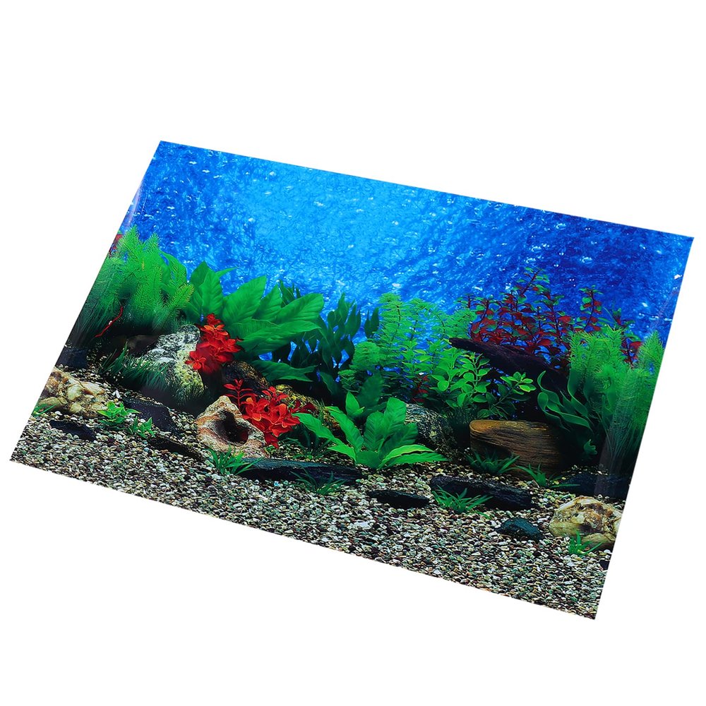 Happyyami Creative 3D Aquarium Background Sticker