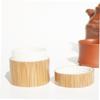 Beavorty 6-Piece 5 g Refillable Cream Jars, Bamboo and Plastic view 2