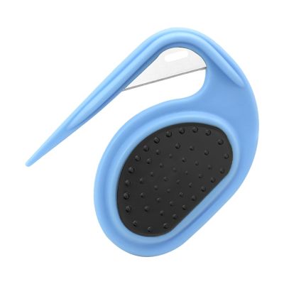 Cat Knot Remover, Pet Knot Cutter - Non-Slip Stainless Steel Knot Comb with Sharp Hook