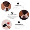 FOMIYES Flower-Pattern Hair Ties, Elastic Hair Accessories for Girls, Ponytails and Everyday Use view 4