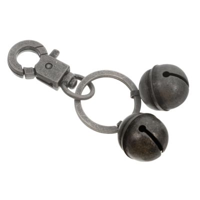 Happyyami Brass Bell Keychain for Pets