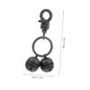 Happyyami Brass Bell Keychain for Pets view 2
