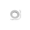 100 Alloy T-Shaped Spacers for Rimless Glasses view 2