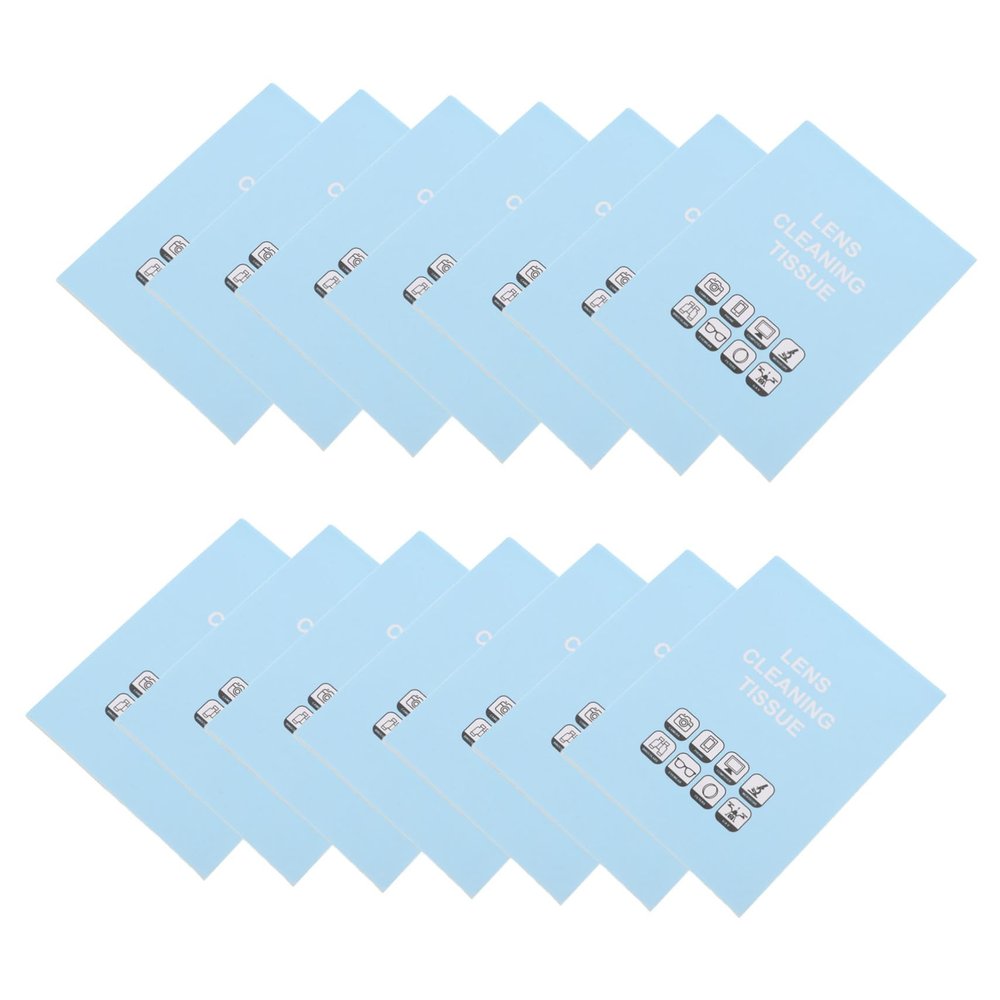minkissy 700-Sheet Cellulose Lens Cleaning Paper, for Camera Lenses, Microscopes and Computer Screens, Dust and Fingerprint Removal, Practical Booklet Format