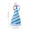 GANAZONO Pet Birthday Hat for Dogs and Cats, Cute Adjustable Hat for Parties and Photos view 2