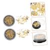 FOMIYES Leaf-Shaped Metal Nail Art Charms view 4