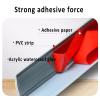 Self-Adhesive Rubber Stair Edge Protector, PVC Corner Guard, Red, 7.6 m view 3