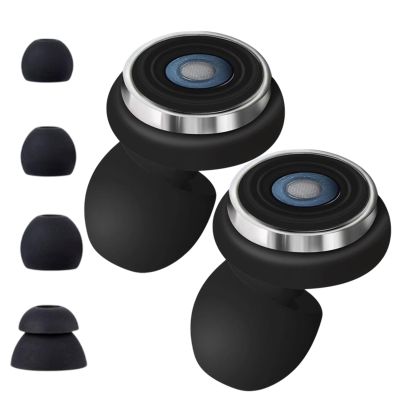 Comfortable Silicone Earplugs for Sleep, Travel, Work, and Study