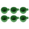 Round Plastic Pigeon Food and Water Bowls, 20-Pack view 1