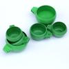 Round Plastic Pigeon Food and Water Bowls, 20-Pack view 2
