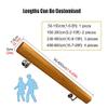 Non-Slip Wooden Handrail for Stairs, Indoor and Outdoor Use view 4