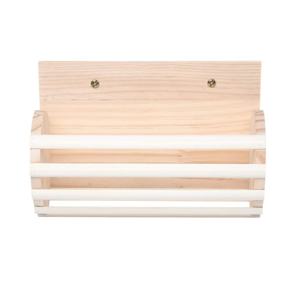 Happyyami Rabbit Feeder with Hay Rack for Small Animals