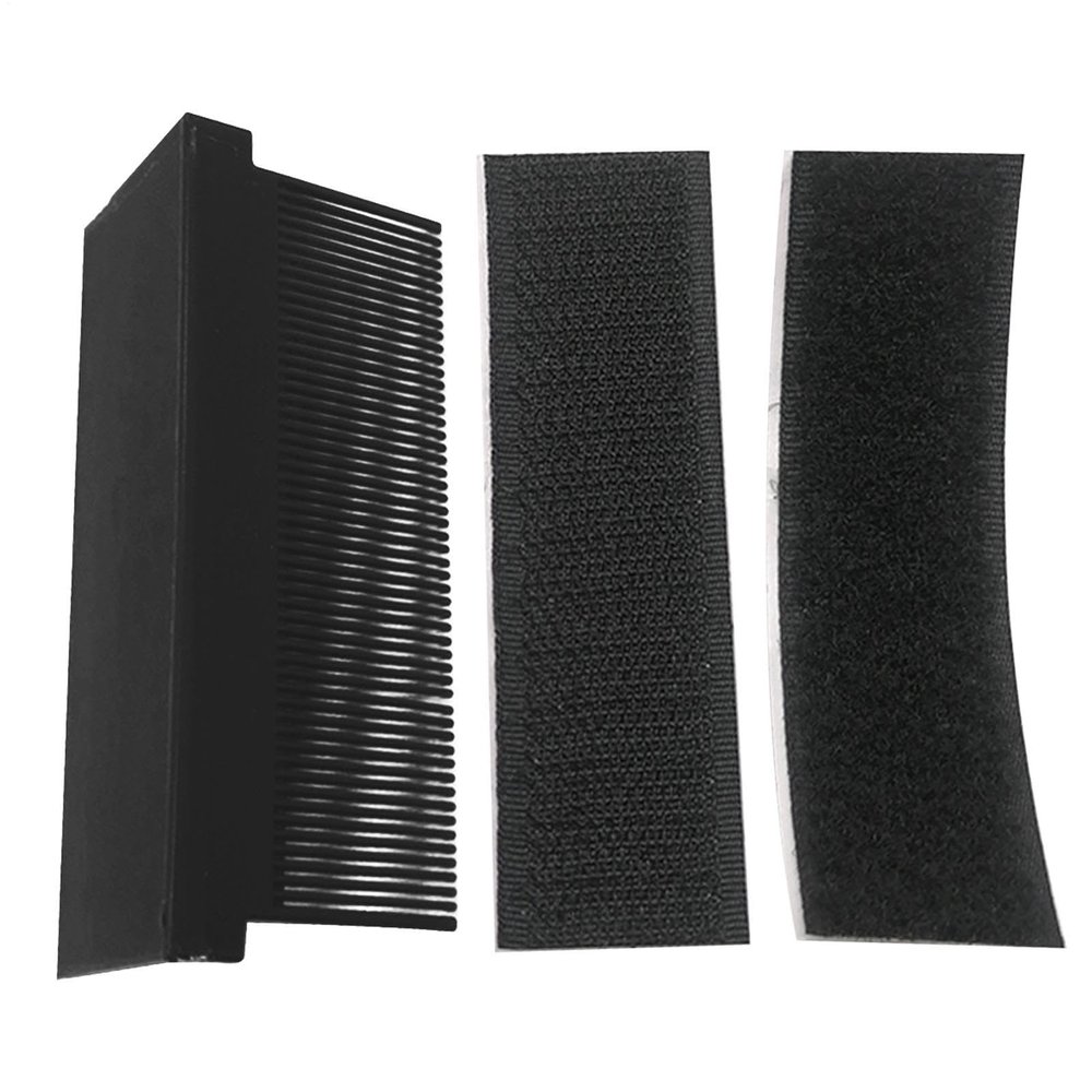 Clip-On Comb Attachment for Hair Straighteners