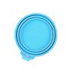 Pet Can Cover, Silicone Lid for Food Containers, Sky Blue view 1