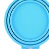 Pet Can Cover, Silicone Lid for Food Containers, Sky Blue view 4