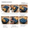JYARZ Orthopedic Dog Bed with Cover, Non-Slip Bottom, 96 x 75 cm view 3