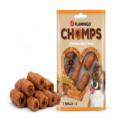 Flamingo Snack Chomps Chicken Roll