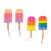 Ice Cream-Shaped Sponge Bath Balls for Body Exfoliation view 1