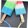Ice Cream-Shaped Sponge Bath Balls for Body Exfoliation view 2